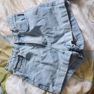 American Apparel Denim Short Shorts